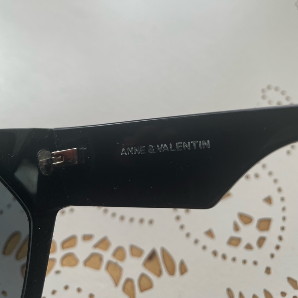 Anne et Valentine Black Sunglasses "Streep" Made in France Luxury Eyewear - Picture 11 of 17